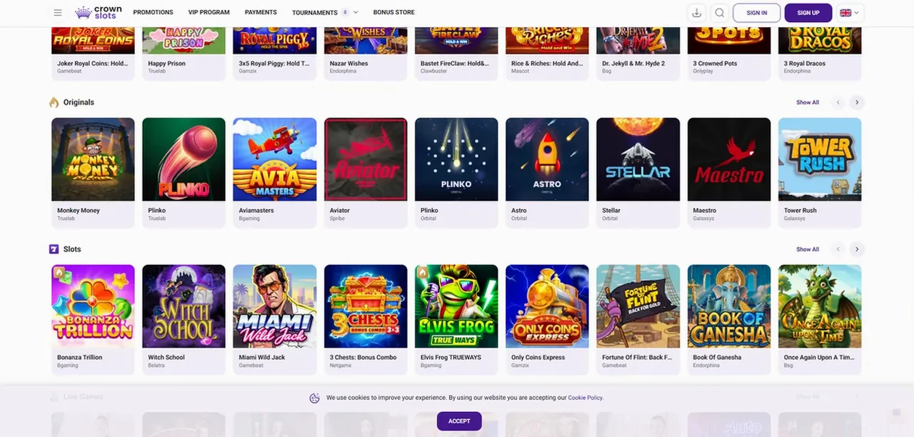 Crownslots Casino Casino